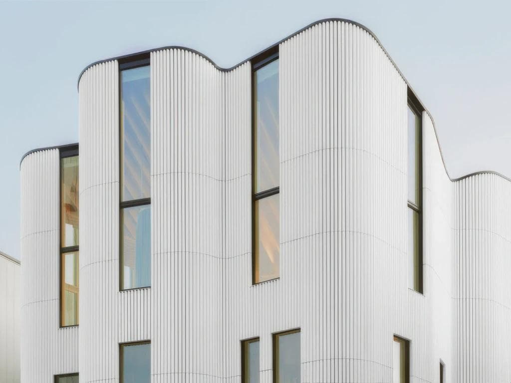 White building